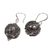 Sterling silver dangle earrings, 'Bali Baubles' - Hand Crafted Sterling Silver Dangle Earrings from Indonesia (image 2b) thumbail