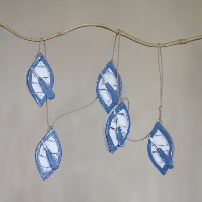 Wood hanging accessory, Little Dinghies