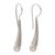 Cultured pearl drop earrings, 'Moonlight Splash' - Indonesian Cultured Pearl and Sterling Silver Drop Earrings (image 2a) thumbail