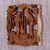 Wood relief panel, 'Spice it Up' - Hand Carved Suar Wood Relief Panel of Balinese Village Women (image 2b) thumbail