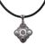 Amethyst pendant necklace, 'Klungkung Majesty' - Amethyst and 925 Sterling Silver Pendant Necklace from Bali (image 2a) thumbail