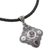 Amethyst pendant necklace, 'Klungkung Majesty' - Amethyst and 925 Sterling Silver Pendant Necklace from Bali (image 2e) thumbail