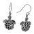 Sterling silver dangle earrings, 'Skeleton Turtles' - 925 Sterling Silver Turtle Dangle Earrings from Bali (image 2c) thumbail