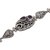 Amethyst pendant bracelet, 'Florid Harmony' - Amethyst and Sterling Silver Pendant Bracelet from Bali (image 2e) thumbail