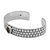 Citrine cuff bracelet, 'Bubble Bath' - Citrine and Sterling Silver Circle Motif Cuff Bracelet (image 2d) thumbail