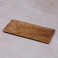 Teakwood tray,