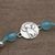 Chalcedony pendant bracelet, 'Angel Puppy' - Chalcedony and Sterling Silver Pendant Bracelet from Bali (image 2b) thumbail