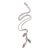 Sterling silver pendant necklace, 'Wondrous Bean' - Sterling Silver Coffee Bean Pendant Necklace from Bali (image 2a) thumbail