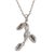 Sterling silver pendant necklace, 'Wondrous Bean' - Sterling Silver Coffee Bean Pendant Necklace from Bali (image 2b) thumbail