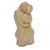 Crocodile wood statuette, 'One Soul' - Romantic Crocodile Wood Sculpture of Loving Couple from Bali (image 2d) thumbail