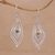 Citrine dangle earrings, 'Bali Delight' - Citrine and Sterling Silver Dangle Earrings from Indonesia thumbail