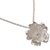 Sterling silver pendant necklace, 'Jasmine Shimmer' - Sterling Silver Floral Pendant Necklace from Bali (image 2d) thumbail