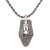 Sterling silver pendant necklace, 'Love of Lizards' - Fair Trade Sterling Silver Lizard Heart Pendant Necklace (image 2d) thumbail