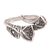 Sterling silver cocktail ring, 'Waving Songket' - 925 Sterling Silver Wavy Cocktail Ring from Bali (image 2c) thumbail