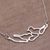 Sterling silver pendant necklace, 'Passionate Pigeons' - Sterling Silver Bird Pendant Necklace from Bali thumbail