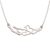 Sterling silver pendant necklace, 'Passionate Pigeons' - Sterling Silver Bird Pendant Necklace from Bali (image 2d) thumbail