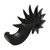 Wood sculpture, 'Black Spider Conch' - Signed Balinese Suar Wood Sea Shell Sculpture (image 2f) thumbail