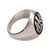 Sterling silver signet ring, 'Beringin Magic' - Handcrafted Sterling Silver Signet Ring with Tree Motif (image 2c) thumbail