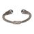 Blue topaz cuff bracelet, 'Naga Swirls' - Blue Topaz Braid Motif 925 Silver Cuff Bracelet from Bali (image 2e) thumbail