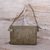 Leather shoulder bag, 'Shimmering Morning in Olive' - Adjustable Leather Shoulder Bag in Olive from Java (image 2) thumbail