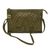 Leather shoulder bag, 'Shimmering Morning in Olive' - Adjustable Leather Shoulder Bag in Olive from Java (image 2b) thumbail