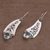 Blue topaz dangle earrings, 'Beautiful Vines' - Blue Topaz Vine Motif Dangle Earrings from Bali (image 2d) thumbail