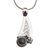 Labradorite and amethyst pendant necklace, 'Beautiful Vines' - Labradorite and Amethyst Vine Pendant Necklace from Bali (image 2a) thumbail