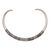 Sterling silver collar necklace, 'Spiral Princess' - Sterling Silver Bun Wire Spiral Collar Necklace from Bali (image 2a) thumbail