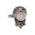 Peridot cocktail ring, 'Celuk Prince' - Peridot and Carved Bone Sterling Silver Celuk Cocktail Ring (image 2d) thumbail