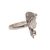 Peridot cocktail ring, 'Celuk Prince' - Peridot and Carved Bone Sterling Silver Celuk Cocktail Ring (image 2e) thumbail