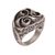 Sterling silver cocktail ring, 'Breezy Songket' - Sterling Silver Spiraling Cocktail Ring from Bali (image 2a) thumbail
