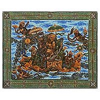 Batik painting,