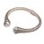 Cultured pearl cuff bracelet, 'Shrine' - Handcrafted Cultured Pearl and Sterling Silver Cuff Bracelet (image 2c) thumbail