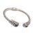 Blue topaz cuff bracelet, 'River Pebbles' - Blue Topaz Pebble Motif Cuff Bracelet from Bali (image 2a) thumbail