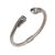 Blue topaz and gold accent cuff bracelet, 'Paradise Glow' - Sterling Silver and Blue Topaz Cuff with 18k Gold Accents (image 2b) thumbail