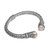 Cultured pearl cuff bracelet, 'Queenly Crowns' - Cultured Pearl and Sterling Silver Cuff Bracelet from Bali (image 2e) thumbail
