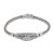 Sterling silver pendant bracelet, 'Turtle Shell' - Artisan Crafted Sterling Silver Pendant Bracelet from Bali (image 2a) thumbail