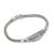 Sterling silver pendant bracelet, 'Turtle Shell' - Artisan Crafted Sterling Silver Pendant Bracelet from Bali (image 2d) thumbail