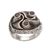 Multi-gemstone cocktail ring, 'Breezy Songket' - Multi-Gemstone Songket Cloth Cocktail Ring from Bali (image 2d) thumbail
