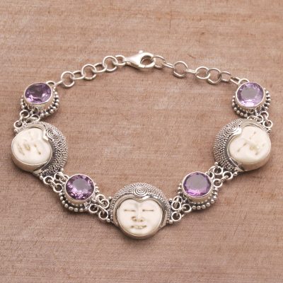 Amethyst link bracelet, Bond of Princehood