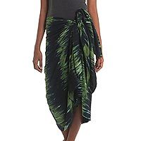 Cotton blend sarong,
