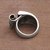 Sterling silver cocktail ring, 'Bali Scroll' - Sterling Silver Scroll Cocktail Ring from Bali (image 2c) thumbail
