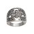 Blue topaz cocktail ring, 'Vine Queen' - Blue Topaz and Sterling Silver Cocktail Ring from Bali (image 2e) thumbail