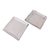 Ceramic dinner plates, 'Rustic Table' (pair) - Pair of Square Black and White Ceramic Dinner Plates (image 2a) thumbail