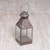 Brass lantern, 'Java Lights' - Small Brass and Glass Tealight Candle Holder Lantern thumbail