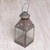 Brass lantern, 'Java Lights' - Small Brass and Glass Tealight Candle Holder Lantern (image 2b) thumbail