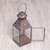 Brass lantern, 'Java Lights' - Small Brass and Glass Tealight Candle Holder Lantern (image 2c) thumbail