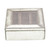 Glass jewelry box, 'Reflected Keeper' - Handmade Glass and Felt Jewelry Box from Java (image 2e) thumbail