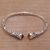 Citrine cuff bracelet, 'Eden Vines' - Citrine and Sterling Silver Cuff Bracelet from Bali (image 2b) thumbail