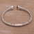 Citrine cuff bracelet, 'Eden Vines' - Citrine and Sterling Silver Cuff Bracelet from Bali (image 2d) thumbail